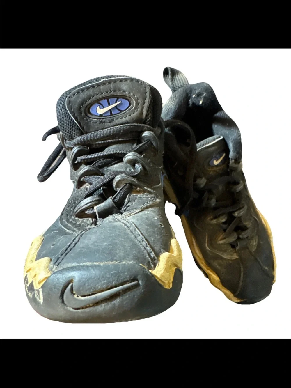 vintage kids nike rim breaker shoes size 9.5 c 1990s